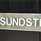 White Sundstrand Sign, Vintage Advertising Sign, White Sundstrand Machine Tool,