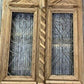 Antique French Double Doors (52x103.5) Wood Iron Doors, European Doors R14