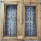 Antique French Double Doors (52x103.5) Wood Iron Doors, European Doors R14