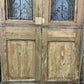 Antique French Double Doors (52x103.5) Wood Iron Doors, European Doors R14