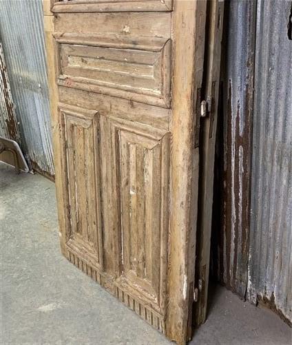 Antique French Double Doors (65.5x95) Iron Wood Doors, European Doors R18