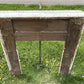 Antique Fireplace Mantel Surround (49x50) Architectural Salvage Rustic, A100