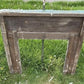 Antique Fireplace Mantel Surround (51x48) Architectural Salvage, Rustic, A143