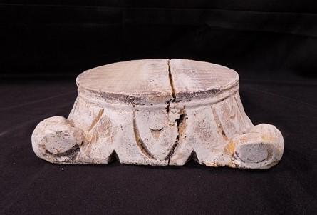 Wooden Architectural Column Base, Ionic Column Plinth, Wood Riser Base A2