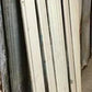 7 Wood Trim Pieces, Architectural Salvage, Reclaimed Vintage Wood Baseboard A5