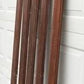 5 Wood Trim Pieces, Architectural Salvage, Reclaimed Vintage Wood Baseboard A11