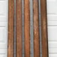 5 Wood Trim Pieces, Architectural Salvage, Reclaimed Vintage Wood Baseboard A11