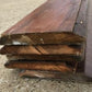 5 Wood Trim Pieces, Architectural Salvage, Reclaimed Vintage Wood Baseboard A11