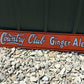 Country Club Ginger Ale Sign, Metal Advertising Sign, Retro Diner Decor Sign,