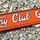 Country Club Ginger Ale Sign, Metal Advertising Sign, Retro Diner Decor Sign,