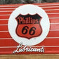 Phillips 66 Lubricants Sign, Metal Advertising Sign, Oil Service Station Sign