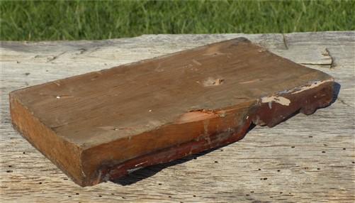 4 Plinth Blocks, Door Trim Molding, Architectural Salvage, Antique Wood Trim B3,