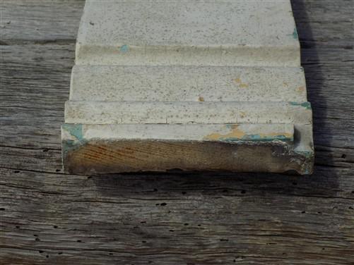 2 Plinth Blocks, Door Trim Molding Architectural Salvage, Antique Wood Trim C13