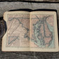 1920s Putman's Handy Map Book, 1920 Population, Colored Map Plates, Pocket Book