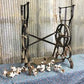 Treadle Sewing Machine, Cast Iron Base, Industrial Age, Singer Steampunk OY