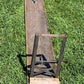 Vintage German Beer Garden Folding Bench Portable Industrial Wood Bench Seat A58