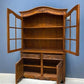 China Hutch Cabinet with Drawer, Display Cabinet, Kitchen Cupboard, Walnut