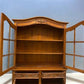 China Hutch Cabinet with Drawer, Display Cabinet, Kitchen Cupboard, Walnut