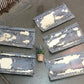 5 Ceiling Tin Panels, Vintage Reclaimed Molding Pieces, Architectural Salvage Y