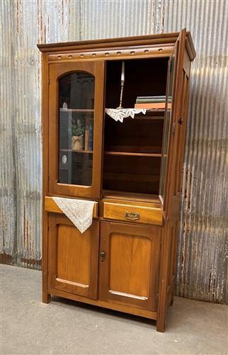 Vintage Pie Locker, Country Store Display Case Organizer, Display Cabinet, Hutch