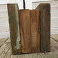 4 Plinth Blocks, Antique Bullseye Rosettes, Architectural Salvage, Wood Trim A32