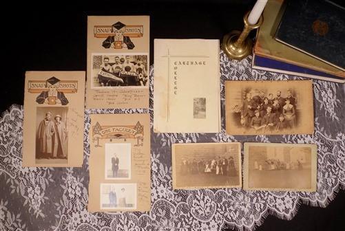 1911-15 1960s Carthage College Art Photos, College Bulletin, Carthage Illinois,