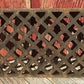 2 Flat Cast Iron Grates Fretwork Vent Cover Air Return Architectural Salvage A13