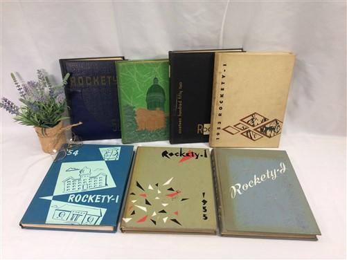 1950-56 Augustana College Yearbooks, Rockety 1, Rock Island Illinois, Genealogy