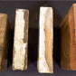 4 Plinth Blocks, Antique Bullseye Rosettes, Architectural Salvage, Wood Trim A60