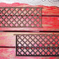 2 Flat Cast Iron Grates Fretwork Vent Cover Air Return Architectural Salvage A16