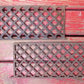 2 Flat Cast Iron Grates Fretwork Vent Cover Air Return Architectural Salvage A16