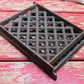 2 Flat Cast Iron Grates Fretwork Vent Cover Air Return Architectural Salvage A18