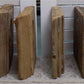 4 Plinth Blocks, Antique Bullseye Rosettes, Architectural Salvage, Wood Trim A70