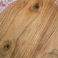 Round Wooden Bread Board, French Cutting Board, Rustic Chopping Board E21,