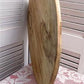 Round Wooden Bread Board, French Cutting Board, Rustic Chopping Board E19,