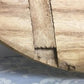 Round Wooden Bread Board, French Cutting Board, Rustic Chopping Board D107