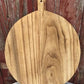 Round Wooden Bread Board, French Cutting Board, Rustic Chopping Board D103