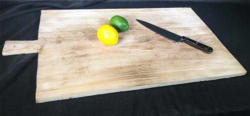 Wooden Rectangle Bread Board, French Cutting Board, Rustic Chopping Board H,