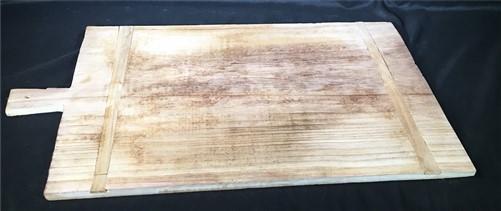 Wooden Rectangle Bread Board, French Cutting Board, Rustic Chopping Board H,