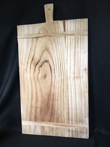 Wooden Rectangle Bread Board, French Cutting Board, Rustic Chopping Board G,