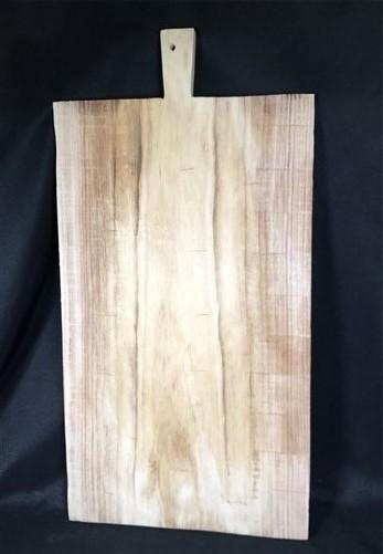 Wooden Rectangle Bread Board, French Cutting Board, Rustic Chopping Board F,