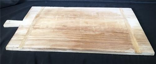 Wooden Rectangle Bread Board, French Cutting Board, Rustic Chopping Board F,