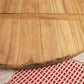 Round Wooden Bread Board, French Cutting Board, Rustic Chopping Board E7,