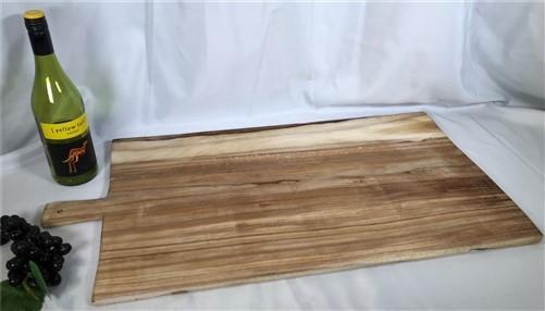 Wooden Rectangle Bread Board, French Cutting Board, Rustic Chopping Board O,