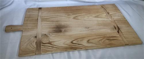 Wooden Rectangle Bread Board, French Cutting Board, Rustic Chopping Board N,