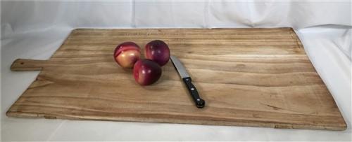 Wooden Rectangle Bread Board, French Cutting Board, Rustic Chopping Board M,