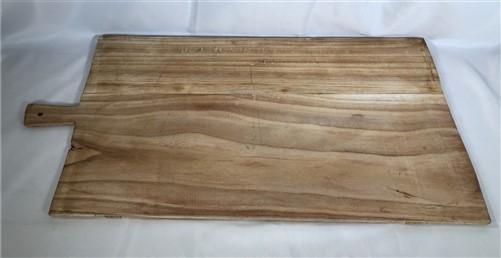 Wooden Rectangle Bread Board, French Cutting Board, Rustic Chopping Board M,