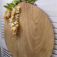 Round Wooden Bread Board, French Cutting Board, Rustic Chopping Board E12,