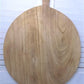 Round Wooden Bread Board, French Cutting Board, Rustic Chopping Board E12,