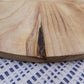 Round Wooden Bread Board, French Cutting Board, Rustic Chopping Board E12,